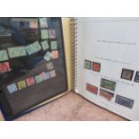 Collectors album of British stamps, commemorative