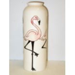 Moorcroft flamingo vase Height 31 cm