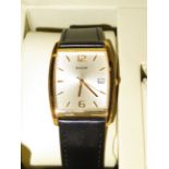 Gents Accurist wristwatch with date app at 3 o clo