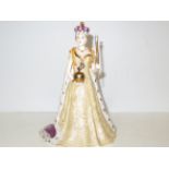 Spode queen Elizabeth II diamond jubilee figure