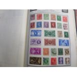 Album of world stamps, many pages