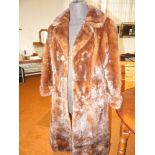 3 quarter length vintage mink coat (springs of Bla