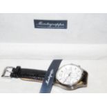 Gents Montegrappa chronograph wristwatch with box