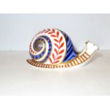 Royal crown derby snail