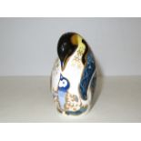 Royal crown derby penguin Height 12 cm