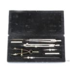 Cased drafting set