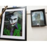 Joker print & batman print