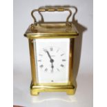 Bayard 8 day carriage clock