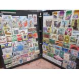 Stock album of world stamps