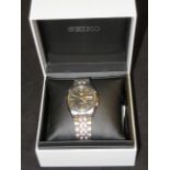 Gents Seiko 5 automatic wristwatch with box & pape