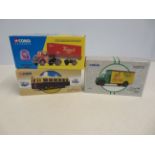 3 Boxed corgi vehicles, unused with coa's