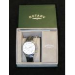 Gents Rotary chronograph wristwatch with box