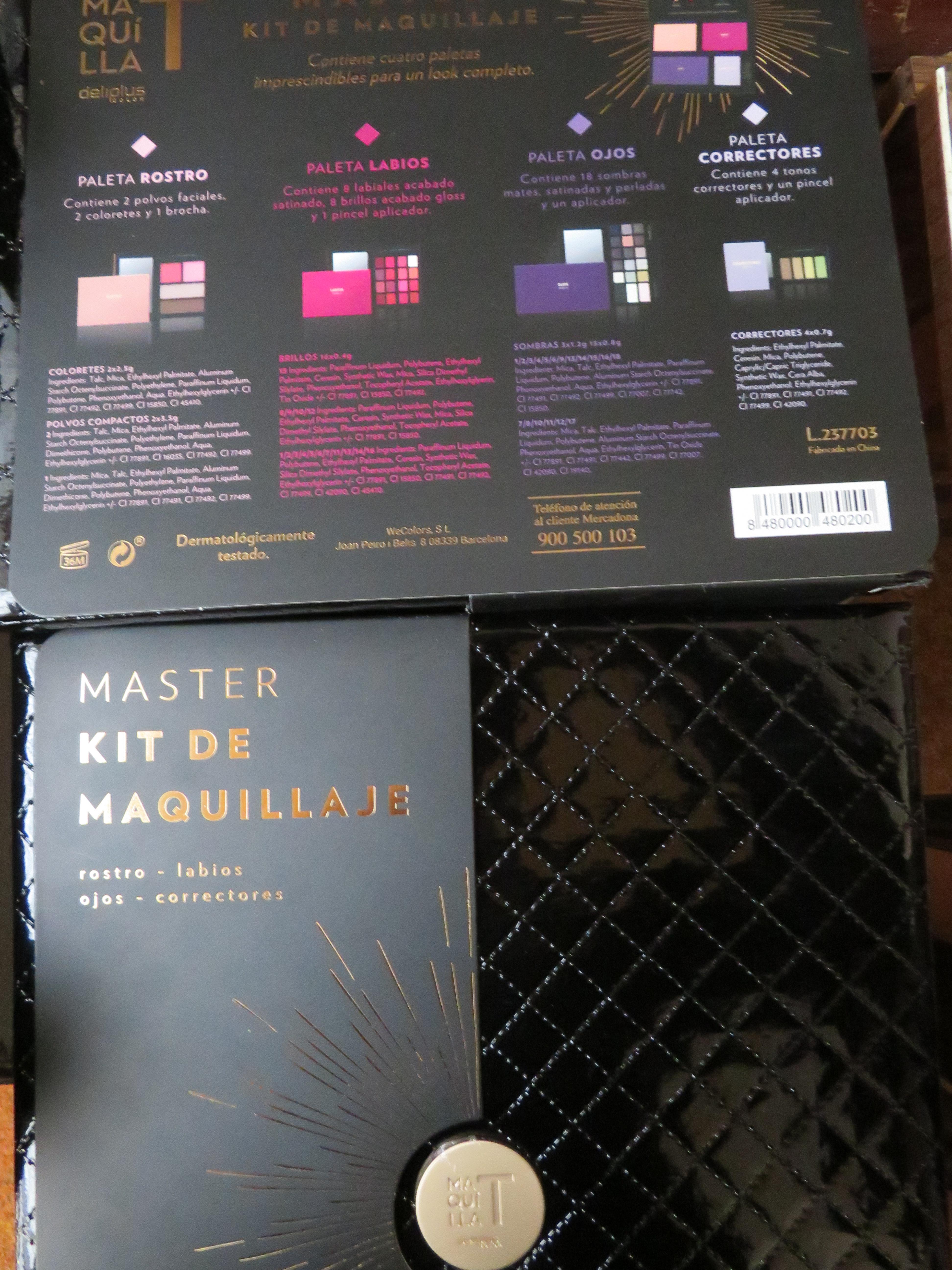 4x Master kit de maquillaje sets (new)