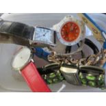 Collection of fashion wristwatches