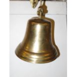 Brass wall bell