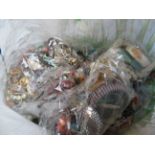 Very large bag of costume jewellery