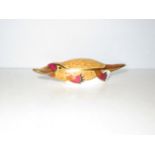 Royal crown derby duck billed platypus. Length 17c