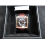 Beverly hill's polo club wristwatch with box & pap