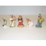 Royal Doulton Bunnykins DB197, DB176, DB218, DB153