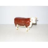 Beswick Hereford cow. Height 11cm