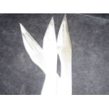 Set of 3 throwing knives