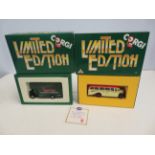 2 Boxed corgi limited edition, coach & van