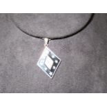 Links silver necklace