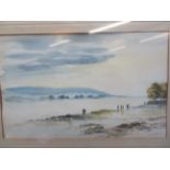 Signed watercolour by D Weston