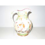 Large Victorian jug Wille Brewd a peck o malt Heig