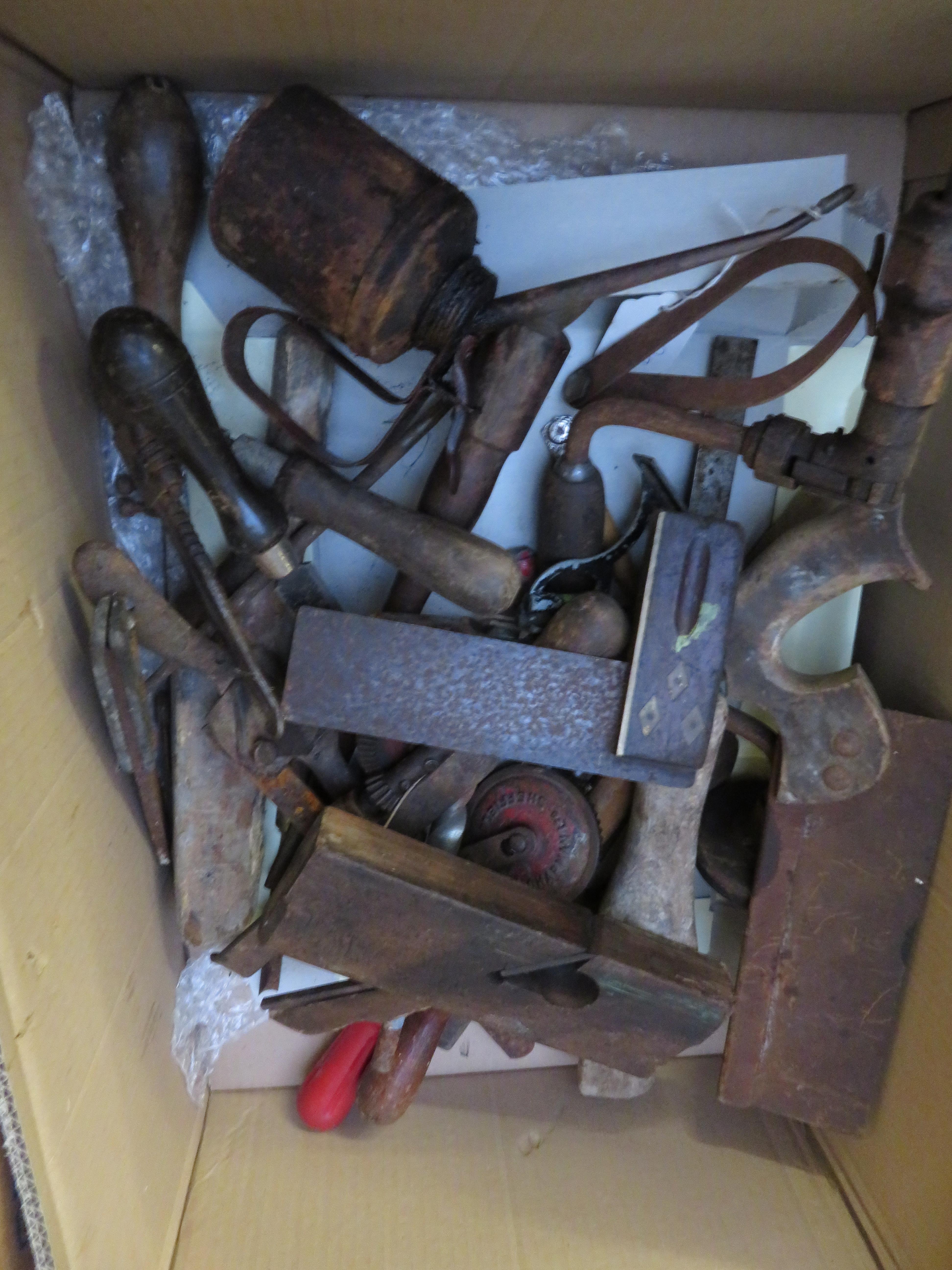 Collection of vintage tools