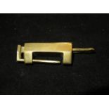 Small brass old lock