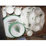 Collection of Christmas plates, dishes & cups