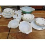 Pyrex tea set