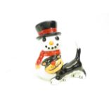 Lorna bailey snowman cat