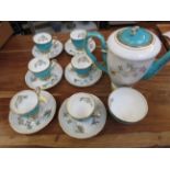 Blue Star royal Stafford tea set