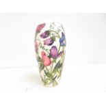 Moorcroft sweetpea vase Height 19 cm