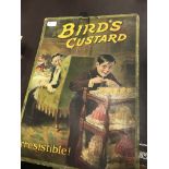 An original 'Birds Custard' advertising board