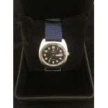 A boxed Favre Leuba automatic watch