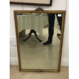 A heavy framed mirror