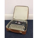 An Olympia Splendid 66 typewriter