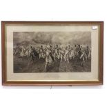 A 19th century photogravure: 'Scotland for Ever',