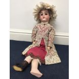A German bisque doll