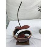 Jean Louis Landraud bronze cherry signed Landraud and dated