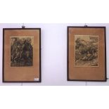 Two prints after Albrecht Durer,