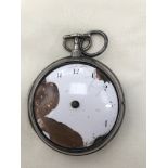 An early 19th century HM silver pokcet watches marked T.