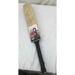 A David Masters 2013 Benefit Year cricket bat,