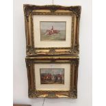 A pair of well-framed coloured prints after Henry Alken