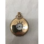 Record Dreadnought: a half-hunter pocket watch