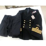 A Royal Navy No 5 dress by Louis Bernards: Lieutenant Commander Pilot uniform