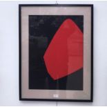 Émile Gilioli (1911-1977): Abstract, colour lithograph,